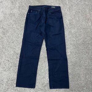 Bonobos Jeans Mens 32x32 Blue Straight Stretch Dark Wash Denim Casual